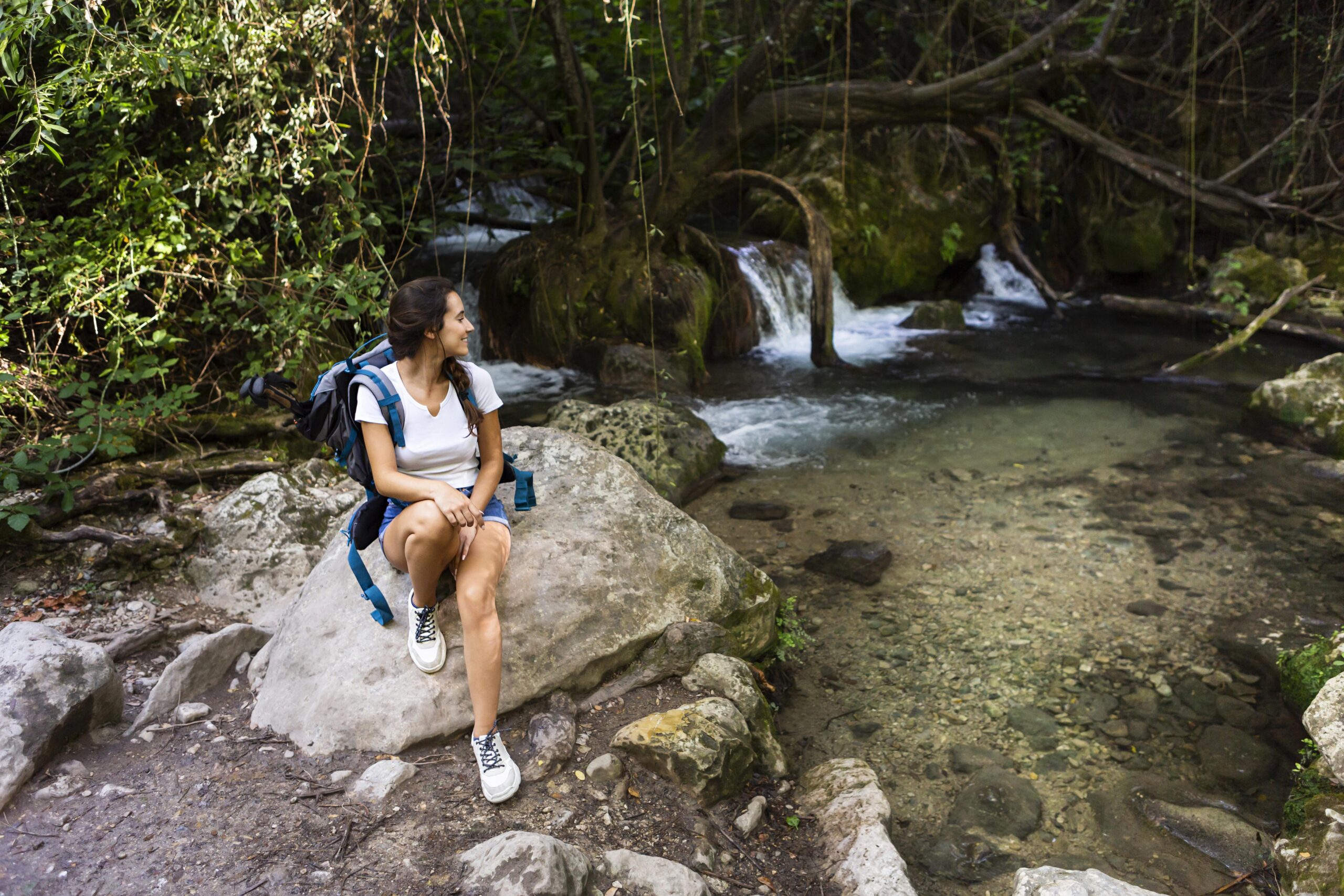 Canyon de la rivière Mitan au Morne-Vert, Martinique